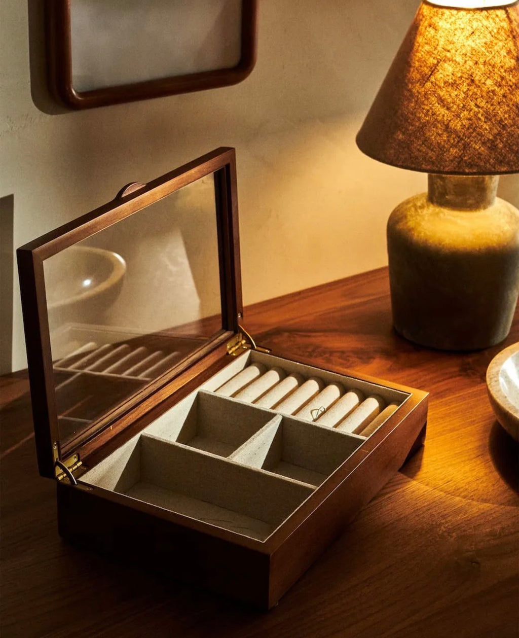 Valentina Wooden Jewelry Box