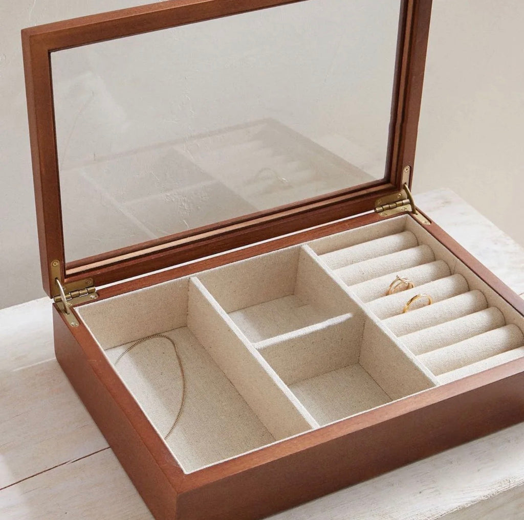 Valentina Wooden Jewelry Box