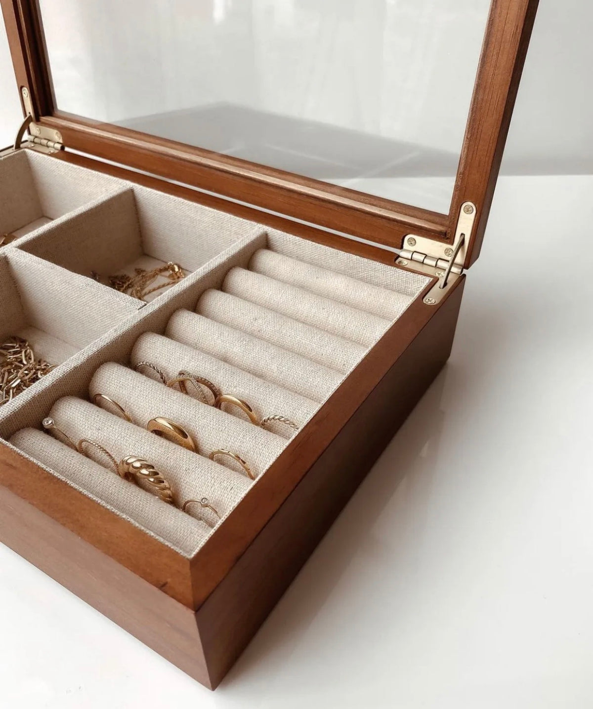 Valentina Wooden Jewelry Box