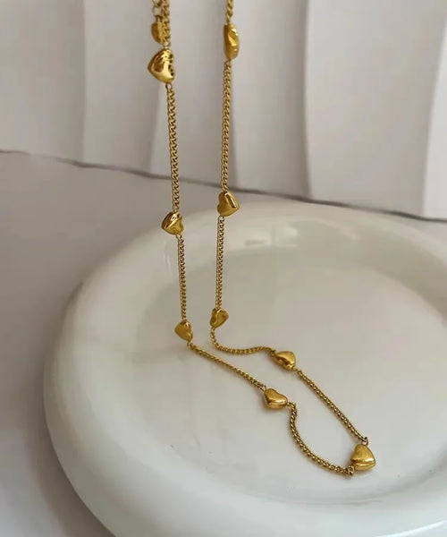 Amaris Celeste heart jewelry set