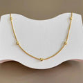 Amaris Celeste hearts necklace and bracelet set by Elysophia
